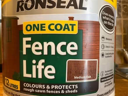 Photo of free Ronseal One Coat Fence Paint (Wokingham, RG40) #1
