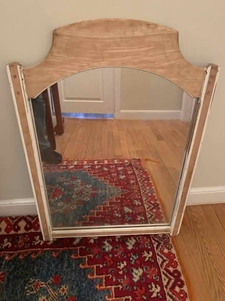 Photo of free Wooden wall mirror (West Concord MA) #2