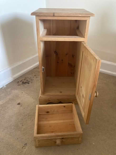 Photo of free Solid wood small cupboard (Longford Park M32) #2