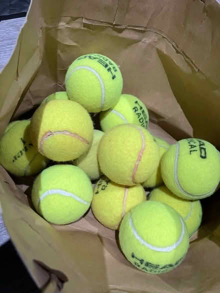 Photo of free Used tennis balls ๐พ (for dogs) (Tetbury) #1