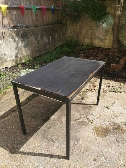 Photo of free Black Wooden Table (Brighton, BN2) #1