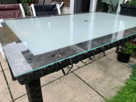 Photo of free Patio glass table-Cooksville (l5b) #3