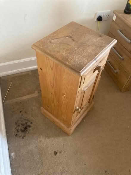 Photo of free Solid wood small cupboard (Longford Park M32) #3