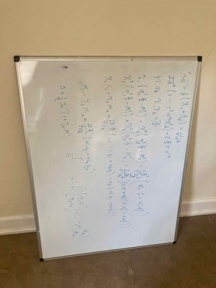 Photo of free Whiteboard 90x120cm (Longford Park M32) #1