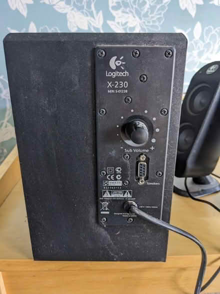 Photo of free Logitech speakers + subwoofer for computer (Harley Shute TN38) #1