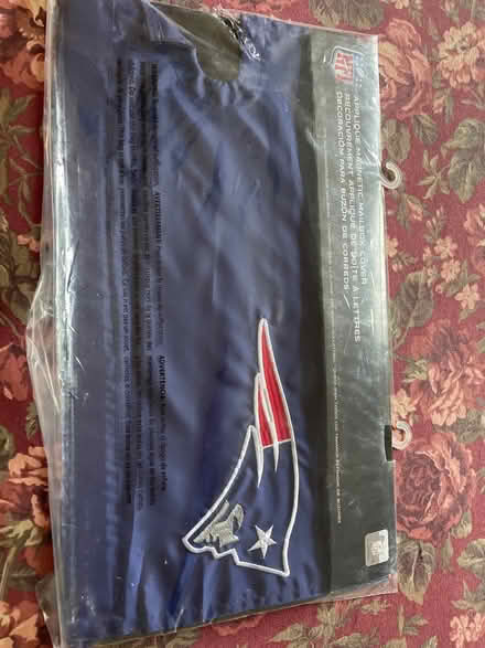 Photo of free Patriots mailbox cover (South acton) #2