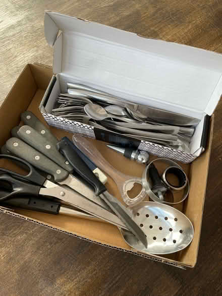 Photo of free Mixed Cutlery and Kitchen Items (Barming) #1