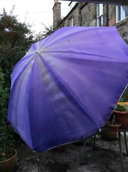 Photo of free Garden parasol umbrella 1.5 metres wide (Newhaven EH6) #2