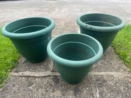 Photo of free Large flower pots (New Mill HP23) #1