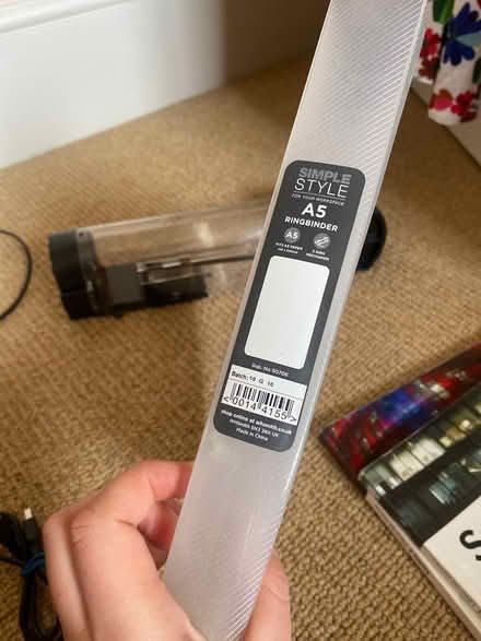 Photo of free a5 filebinder (Peckham SE15) #1