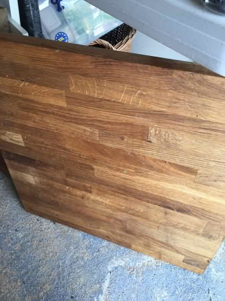 Photo of free solid oak worktop (IP8 3miles from Bramford) #2