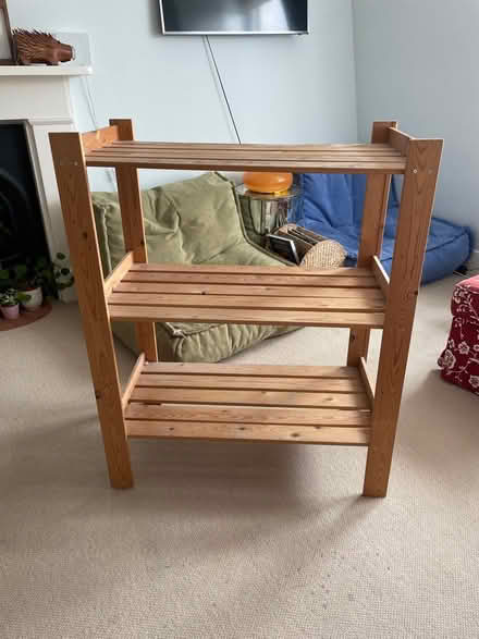 Photo of free Wooden shelf (Gloucester Road SW7) #1