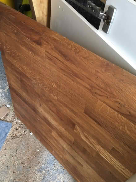 Photo of free solid oak worktop (IP8 3miles from Bramford) #1