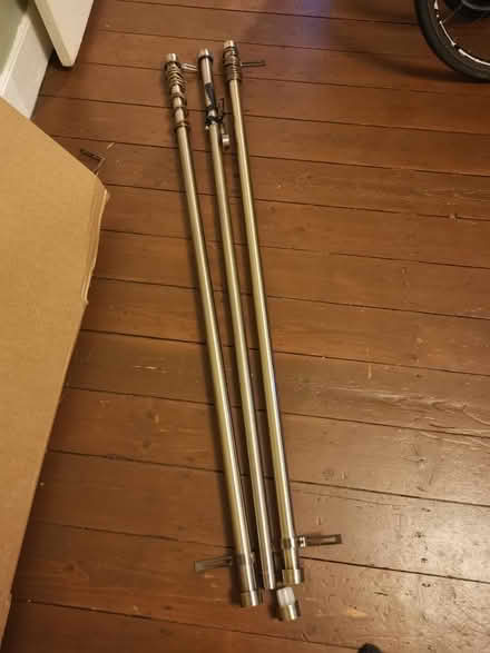 Photo of free Brass Curtain Poles (Walthamstow) #1