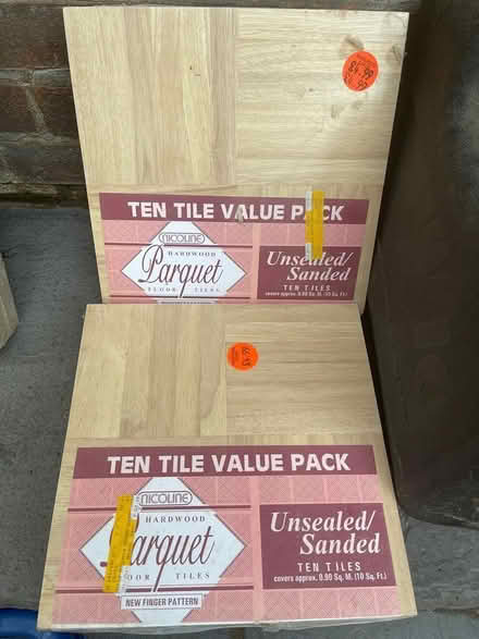 Photo of free Parquet floor tile pack x2 (Isleworth TW7) #1