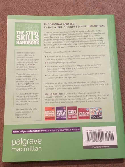 Photo of free College/Uni Book - Study Skills (London E16) #2