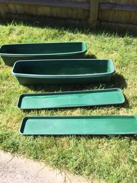 Photo of free Garden Plastic Troughs (Mitcham CR4) #1