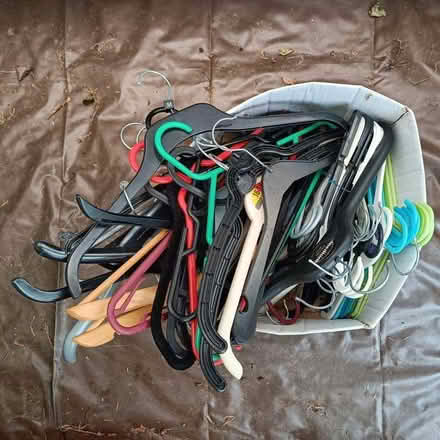 Photo of free Assorted coat hangers (Moulsham CM2) #1
