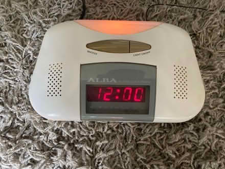 Photo of free Alba Digital Alarm Clock/Radio with Nightlight (Greengates BD10) #2