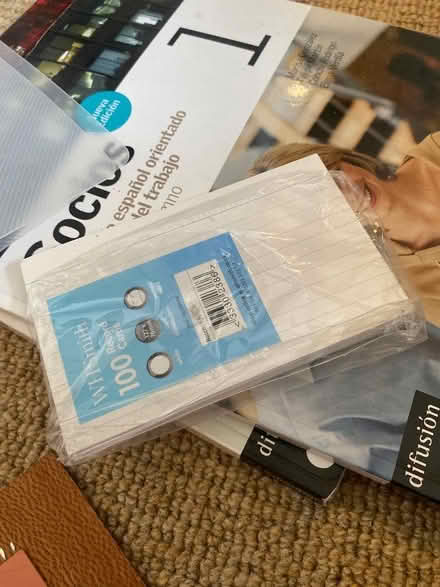 Photo of free revision cards (Peckham SE15) #1