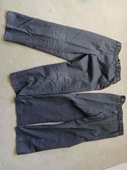 Photo of free Two pairs George size 4-5 grey trousers (Morley DE21) #1