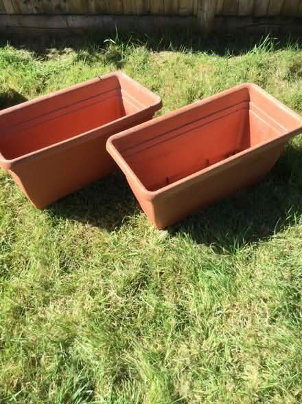 Photo of free Garden Plastic Troughs (Mitcham CR4) #1