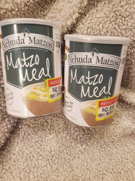 Photo of free 2 Containers of Matzo Meal (Ballard) #1