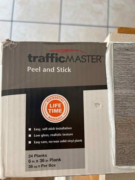 Photo of free Peel/stick floor planks (Shannon Airport/Sylvania Hts) #1