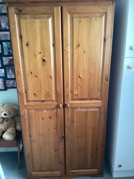 Photo of free Antique pine bedroom furniture/ TV (Swindon SN3) #4