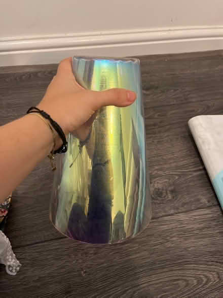 Photo of free Glass iridescent lampshade (B66 Smethwick) #2
