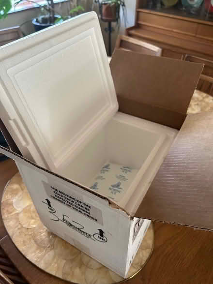 Photo of free Styrofoam cooler in box (Santa Rosa) #1