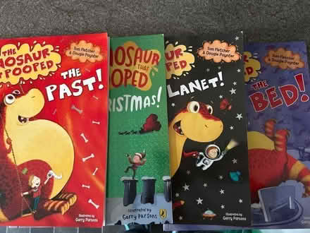 Photo of free The dinosaur that pooped books (Crowborough Jarvis Brook TN6) #1