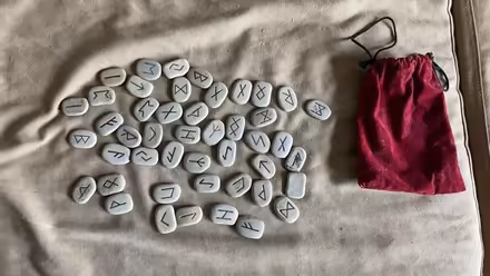 Photo of free Bag of stone runes (Widcombe) #1