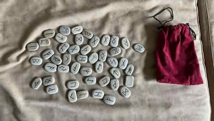 Photo of free Bag of stone runes (Widcombe) #1
