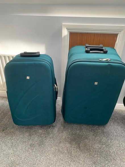 Photo of free Large and Medium suitcases (Lurgan) #2