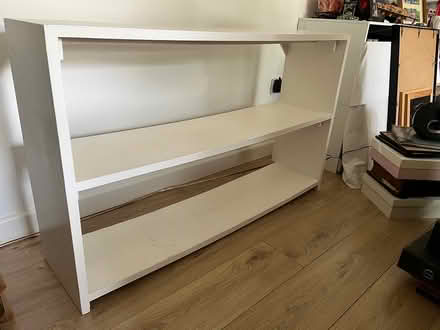 Photo of free White wooden bookshelves (Ealing Common) #2