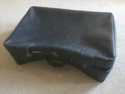 Photo of free Old blue suitcase (ME16) #1