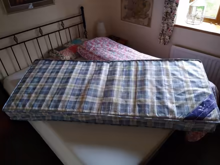 Photo of free (Narrow 2'6") Single mattress (Cleedownton SY8) #3