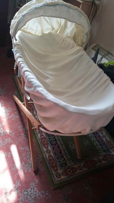 Photo of free Moses basket with stand (Leicester) #1