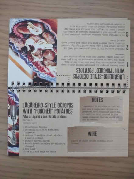 Photo of free Portuguese cookbook (Southwark Park) #2