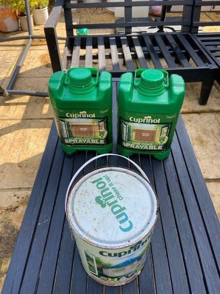 Photo of free Fence & shed paint (KT12 Elmbridge) #2