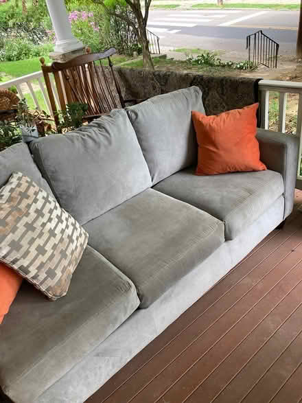 Photo of free Comfy Apartment Sized Couch (Chestnut Hill) #2