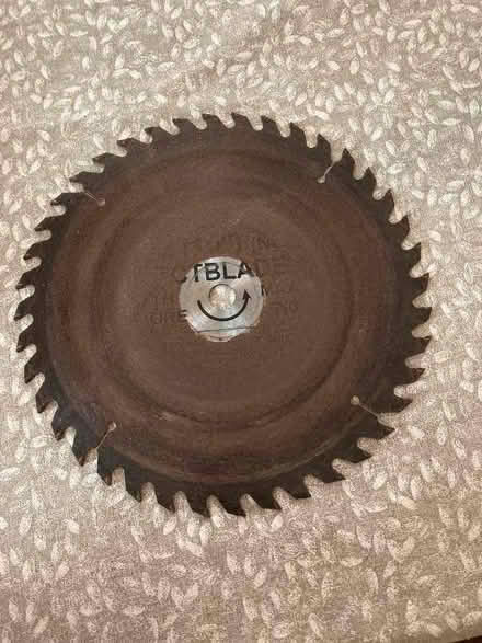 Photo of free Circular saw blade. (Ashton-on-Ribble PR2) #1