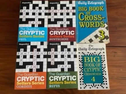 Photo of free Cryptic crossword books (Cob Lane B29) #1