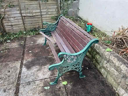 Photo of free Garden bench (needs restoration) (BA2) #1