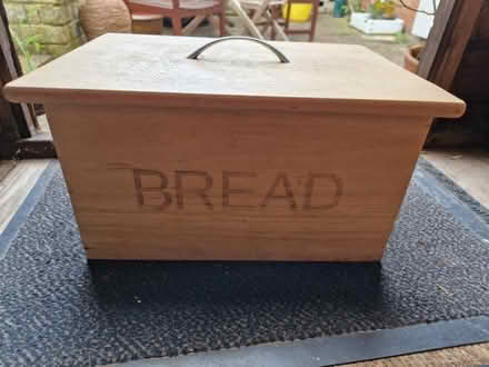 Photo of free Wooden bread box (Stroud GL5) #1