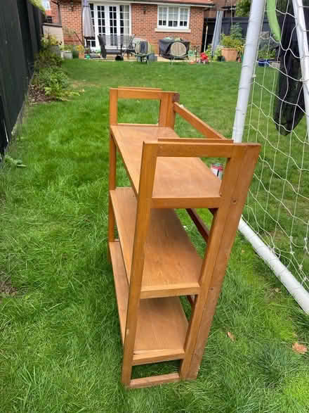 Photo of free Waist high wooden shelfs (KT12 Elmbridge) #2