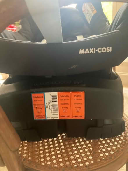 Photo of free Maxi Cosi Pebble & EasyBase 2 (Primrose Hill, NW3) #2