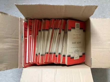 Photo of free box of old OS one inch maps (Leckhampton GL53) #2