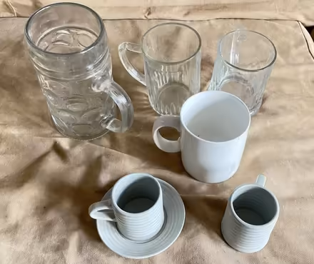 Photo of free Assortment of glasses and cups (Widcombe) #1